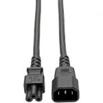 Tripp Lite P014-006 6ft C14 to C5 2.5A 18AWG3-Prong Power Cord Adapter