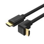 Unitek Y-C1001 HDMI Right Angle Cable with 90 Degree Elbow 2M(6.5ft) Black