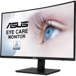 Asus VA27VQSE 27in Full HD Curved Screen LED LCD Monitor - 16:9 - 27in Class - Vertical Alignment (VA) - 1920 x 1080 - 16.7 Million Colors - FreeSync - 350 Nit - 1 ms - 75 Hz Refresh Ra
