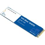 WD WDS200T3B0C Blue SN570 2TB Solid State Drive M.2 2280 Internal PCI Express NVMe 3.0 x4 600TBW 3500 MB/s Max Reads