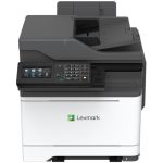 Lexmark CX622ade Laser Multifunction Printer - Color - Copier/Fax/Printer/Scanner - 40 ppm Mono/40 ppm Color Print - 2400 x 600 dpi Print - Automatic Duplex Print - Up to 100000 Pages M