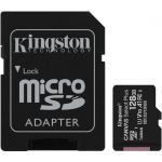 Kingston SDCS2/128GB 128GB microSDXC Class 10UHS-I Memory Card + Adapter 100 MB/s Read