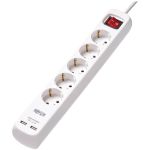 Tripp Lite by Eaton 5-Outlet Power Strip with USB-A Charging - Schuko Outlets 220-250V 16A 3 m Cord Schuko Plug White - French - 5 x Type F (Schuko) - 9.84 ft Cord - 16 A Current - 230