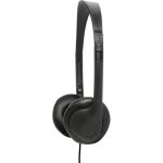 Avid AE-711V Stereo Headphone Vinyl Ear Pads with 3.5mm Plug - Stereo - Black - Mini-phone (3.5mm) - Wired - 32 Ohm - 20 Hz 20 kHz - Over-the-head - Binaural - Supra-aural - 6 ft Cable