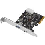 SIIG USB 3.1 2-Port PCIe Host Adapter - Type-A/C - PCI Express 3.0 x4 - Plug-in Card - 2 USB Port(s) - 2 USB 3.1 Port(s) - PC  Linux