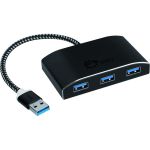 SIIG SuperSpeed USB 3.0 4-Port Powered Hub - USB - External - 4 USB Port(s) - 4 USB 3.0 Port(s) - PC  Mac