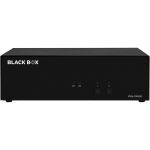 Black Box Secure KVM Switch - FlexPort HDMI/DisplayPort - 2 Computer(s) - 1 Local User(s) - 3840 x 2160 - 4 x USBHDMI - DesktopDisplayPort - TAA Compliant