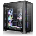 Thermaltake CTE C700 TG ARGB Mid Tower Chassis - Mid-tower - Black - SPCC  Acrylonitrile Butadiene Styrene (ABS)  Tempered Glass - 3 x 5.51in x Fan(s) Installed - Mini ITX  Micro ATX  A