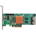 HighPoint RocketRAID 4520 Controller Card - 6Gb/s SAS  Serial ATA/600 - PCI Express 2.0 x8 - Plug-in Card - RAID Supported - JBOD  0  1  5  6  10  50 RAID Level - 2 x SFF-8087 - 8 Total