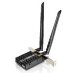 EDUP EP-BE9715GS Bluetooth 5.4 PCI-E Network Wifi 7 8774Mbps Adapter Black