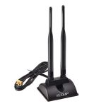 EDUP EP-7101 Dual Band 2.4G/5.8G 2*6dBi Wireless Antenna Black