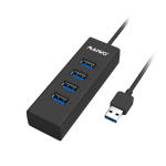 MAIWO KH304 USB3.0 Hub with 4 Ports w/ USB A Cable Black