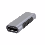 USB Type C Female to Female Adapter 10Gbps Grey