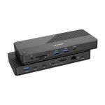 Unitek D1079A 13-in-1 USB 4 Docking Station (2*USB-C 10Gbps + USB-A 10Gbps + 2*USB-A 5Gbps + SD / Micro SD + DP + HDMI with