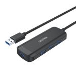 Unitek H1111E USB3.0 4-Port Hub with Power Port (Micro USB) 1.5M(4.9ft) CableBlack Color