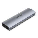 Unitek S1230A USB-C 10Gbps to M.2 NVMe & SATA Enclosure Space Grey