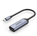 Unitek V1415A USB-C To DP1.4 8K@60Hz Adapter M/FSpace Grey