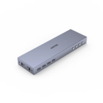 Unitek V306A HDMI 4K@60Hz KVM Switch4 In 1 Out with 4-Port USB2.0 Hub Space Grey