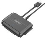 Unitek Y-3324 USB3.0 to IDE + SATA II Adapterwith 12V/2A Power AdapterBlack