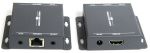 HDMI 2.0 Extender 4K@60Hz  Up to 70MContains 1x HDMI Transmitter and 1x HDMI Receiver