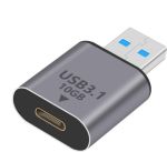 USB 3.1 Type C Female to Type A Male AdapterSupport 10GbpsSpace Grey