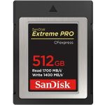 SanDisk Extreme PRO 512 GB CFexpress Card Type B - 1 Pack - 1.66 GB/s Read - 1.37 GB/s Write - 9333x Memory Speed - Lifetime Warranty
