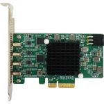 HighPoint RocketU 1344D USB Adapter - PCI Express 3.0 x4 - Plug-in Card - 4 USB Port(s) - PC  Mac  Linux