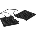 R-Go R-Go Split Ergonomic Keyboard  QWERTY (US)  Black  Wired - Cable Connectivity - USB 2.0 Interface - English (US) - QWERTY Layout - Windows  Linux - Black
