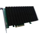 HighPoint SSD6204 NVMe Controller - PCI Express 3.0 x8 - Plug-in Card - RAID Supported - 0  1 RAID Level - 4 x M.2 Interface(s) - PC  Linux