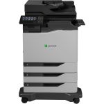 Lexmark CX820dtfe Laser Multifunction Printer-Color-Copier/Fax/Scanner-52 ppm Mono/52 ppm Color Print-1200x1200 Print-Automatic Duplex Print-200000 Pages Monthly-1750 sheets Input-Color