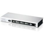 ATEN VS481B 4-Port HDMI Switch - 4096 x 2160 - 4K - 4 x 1 - Computer  Set-top Box  DVD Player  Display  Projector  TV - 4 x HDMI Out
