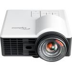 Optoma ML1050ST+ 3D Ready Short Throw DLP Projector - 16:10 - 1280 x 800 - Front - 720p - 20000 Hour Normal Mode - 30000 Hour Economy Mode - WXGA - 20000:1 - 1000 lm - HDMI - USB - 1 Ye