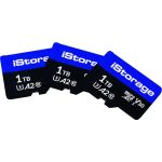 iStorage 1 TB microSDXC - 3 Pack - 100 MB/s Read - 95 MB/s Write