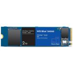 WD WDS200T2B0C Blue SN550 NVMe 2TB Solid StateDrive PCI-Express 3.0 x4 3D NAND M.2 2280 Read Up to 2600 MBps