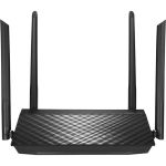 Asus RT-AC1200GE Wi-Fi 5 IEEE 802.11ac Ethernet Wireless Router - 2.40 GHz ISM Band - 5 GHz UNII Band - 4 x Antenna(4 x External) - 150 MB/s Wireless Speed - 4 x Network Port - 1 x Broa