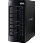 HighPoint RocketStor 6418TS Drive Enclosure - Mini-SAS Host Interface Tower - 8 x Total Bay - 8 x 2.5in/3.5in Bay - Aluminum