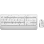 Logitech 920-011018 Signature MK650 for Business  Wireless Mouse and Keyboard Combo USB Wireless Bluetooth/RF 4000dpi Off White
