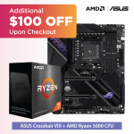 Asus Crosshair VIII + AMD Ryzen 5000 CPU Bundle