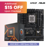 Asus B650 + AMD Ryzen 7000 CPU Bundle