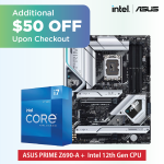 Asus PRIME Z690-A + Intel 12th Gen CPU Bundle
