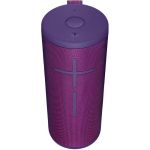 Ultimate Ears BOOM 3 Portable Bluetooth Speaker System - Purple - 90 Hz to 20 kHz - 360&deg; Circle Sound - Battery Rechargeable