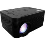 Naxa NVP-2500 LCD Projector - 16:9 - Black - 1280 x 720 - Front - 1080p - 20000 Hour Normal ModeHD 720 - 500:1 - 3600 lm - HDMI - USB - 1 Year Warranty