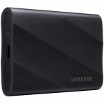 Samsung MU-PG1T0B/AM 1TB T9 Portable Solid StateDrive USB-C 3.2 Gen 2x2 Port (20 Gb/s) 2000 MB/s Reads 1000 MB/s Writes