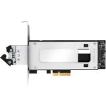 Icy Dock ToughArmor MB840M2P-B Drive Bay Adapter M.2  PCI Express NVMe - PCI Express 3.0 x4 Host Interface - Black  Silver - Hot Swappable Bays - 1 x SSD Supported - Metal  Acrylonitril