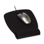 3M Nonskid Mouse Pad - 8.50in x 6.75in x 0.75in Dimension - Black - Foam - 1 Pack