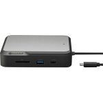 Alogic Dual 4K Universal Compact Docking Station - CD2 - DisplayPort Edition - for Desktop PC/Notebook/Monitor - Memory Card Reader - SD - 100 W - USB Type C - 2 Displays Supported - 4K