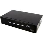 StarTech.com 4 Port DVI Video Splitter with Audio - Split a DVI source with audio to up to four displays - dvi video splitter - 4 port dvi splitter - DVI Splitter with Audio -DVI Digita