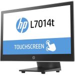 HP L7014t 14in LED Touchscreen Monitor - 16:9 - 16 ms - 14in Class - Projected Capacitive - 1366 x 768 - WXGA - 14.4 Million Colors - 350:1 - 200 Nit - LED Backlight - DisplayPort - Bla