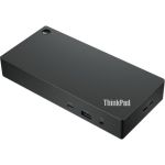 Lenovo 40AY0090US ThinkPad Universal USB-C Dock - 135 W USB Type C 3 Displays Supported 3840x2160 6x USB Ports 2x  USB 2.0 - US
