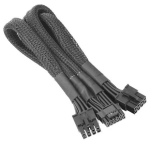 PCIe 5.0 GPU Power Cable 2 * 8pin (PSU) to 12+4 pin (GPU) 12VHPWR Cable  Equivalent to Corsair CP-8920284 Type 4